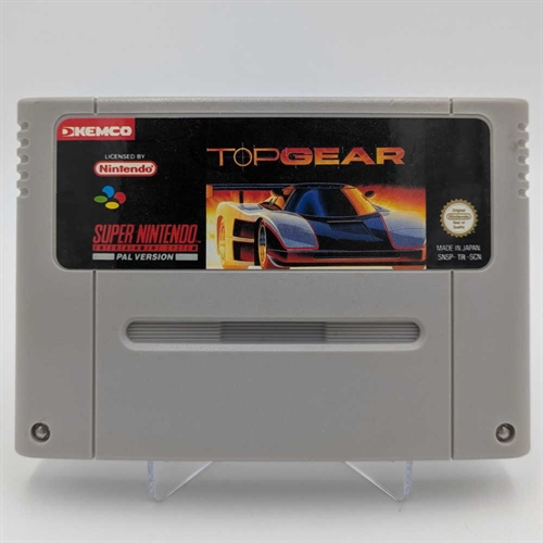 Top Gear - SNES - Cartridge - (SCN) (ENG) (B Grade) (Used)